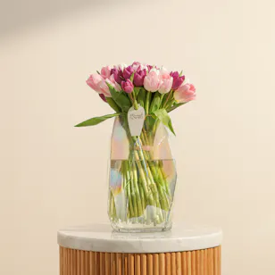 Sweet Spring Tulip Vase