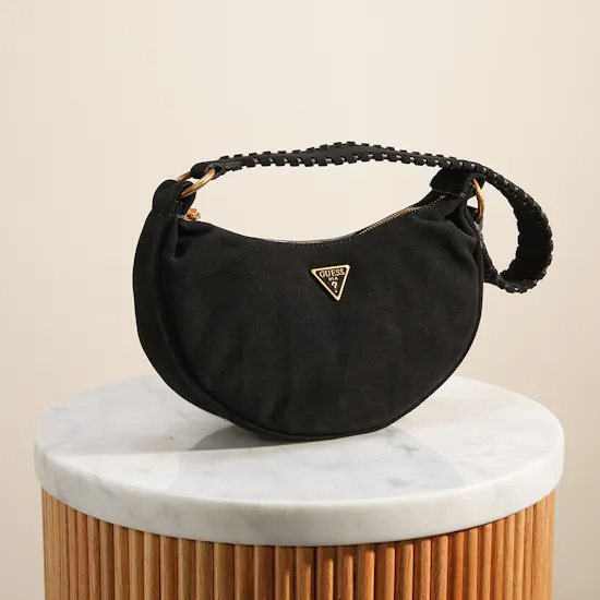 Guess Black Amita Hobo Shoulder Bag