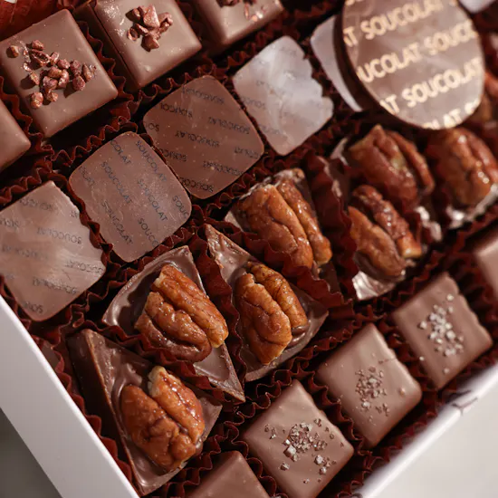 Soucolat Mixed Chocolate Box | Luxury Care Flowers