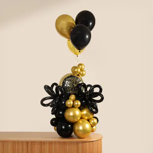 Balloonizer Happy New Year Small Design Balloons Set