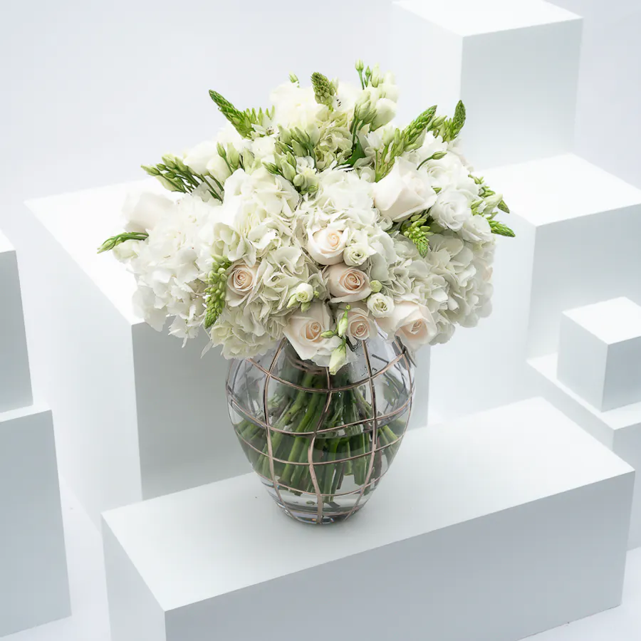 Villeroy & Boch Vase | Luxurious White  6