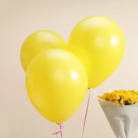 Floward Mini Dino Birthday Vanilla Cake | Flowers Bouquet and Balloons