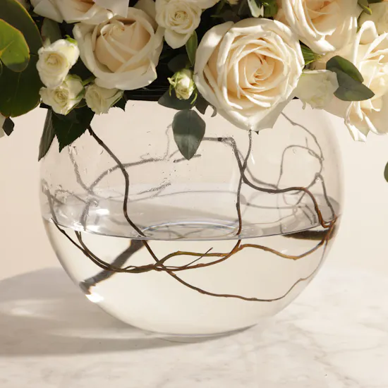 Calm Radiance Flower Vase