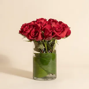Red Roses Vase | 25 Rose Red Roses Vase | 25 Rose