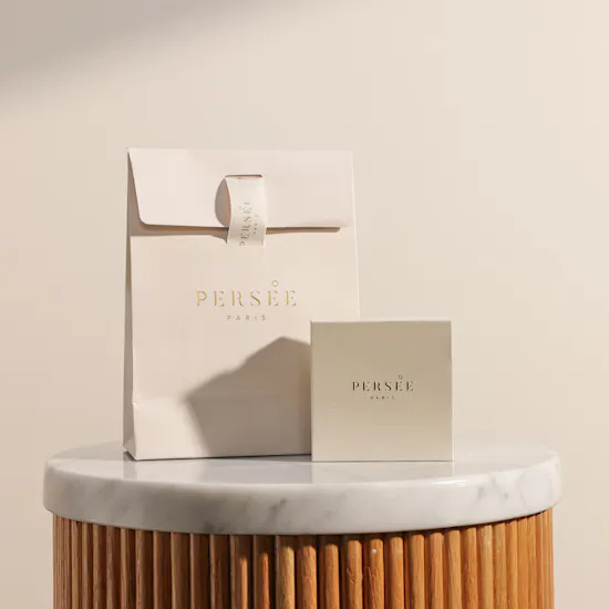 Persée Paris Love Rose Gold Necklace