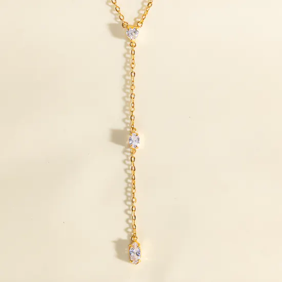 Hrh Notte Gold Plated Necklace