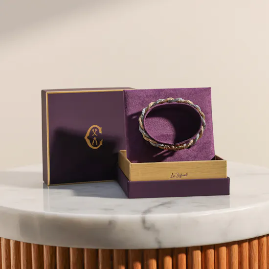 Charriol Love Twist Bangle