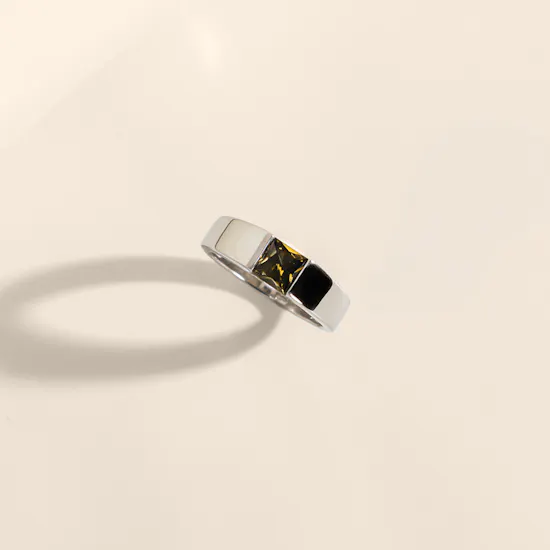 Floward Aurevine Silver Men's Ring | Size 10