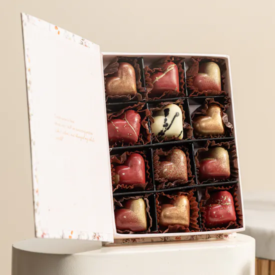 Fleur The Story of Love Chocolates Book | Soul and More Pouch and Flowers