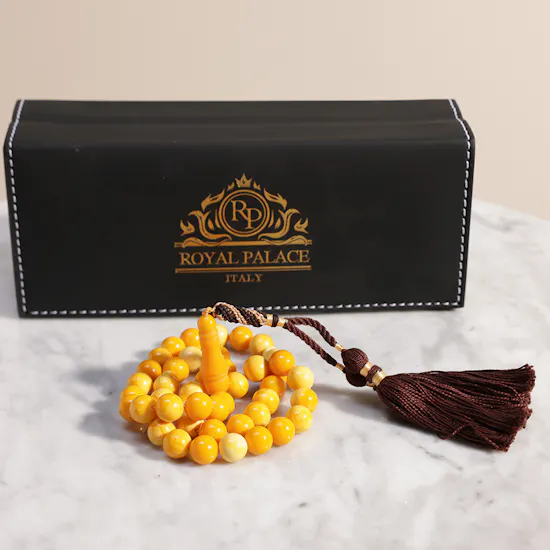 Royal Palace Misbah Amber Smell | Brown Beads