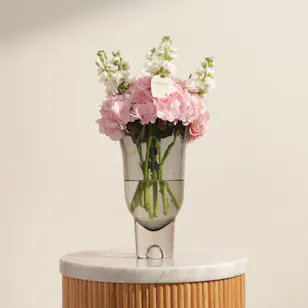 Pink Cloud Flower Vase