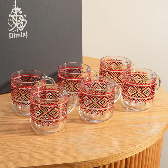 Dimlaj Darza Glass Mug Set