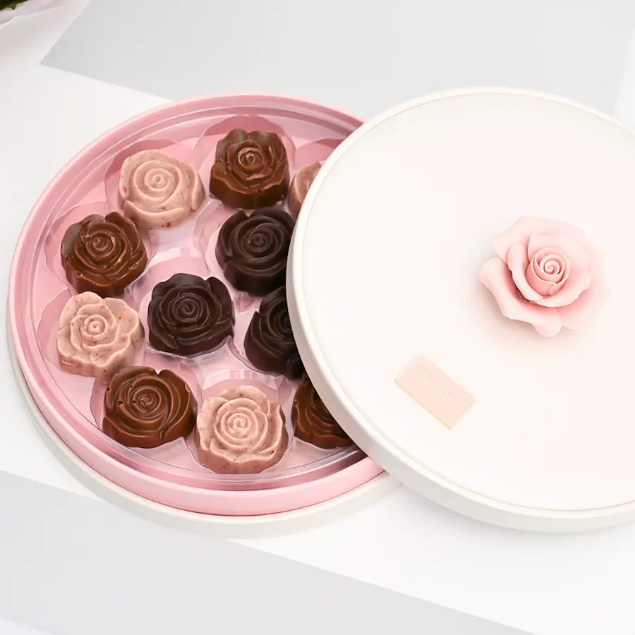 Bostani Rose Chocolate Box | Wedding Blooms 5