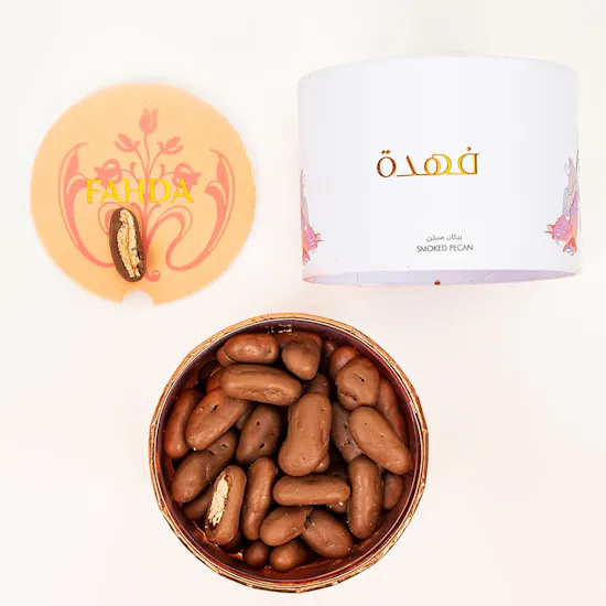 Fahda Dragee Smoky Pecan | Peach Roses