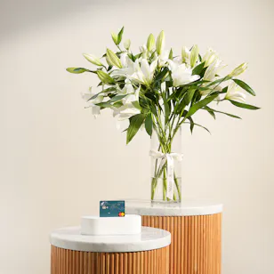 Floward Card | Pure Harmony Flower