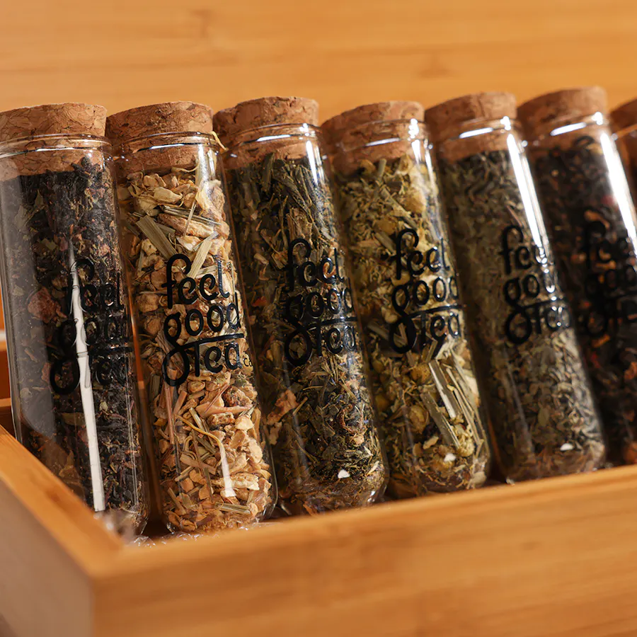 Feel Good Tea Wooden Box  5