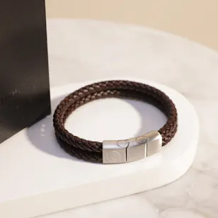 Zus Coffee Brown Double Wristband Zus Coffee Brown Double Wristband