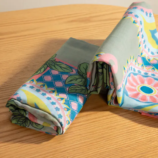 Floward Green Omani Raihan Fabric Set