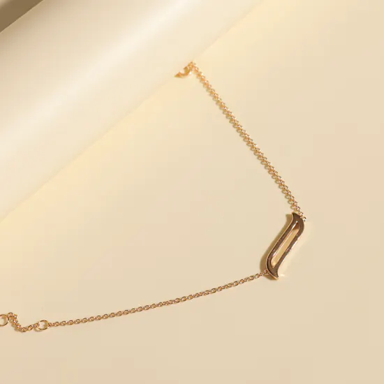Damas Alif Gold Bracelet