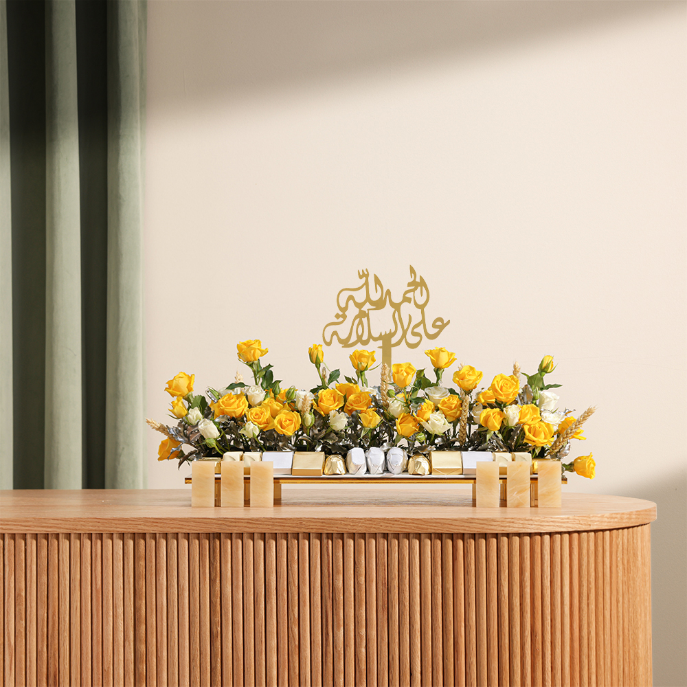  صينية شوكولاتة من فلاورد | زهور مشرقة