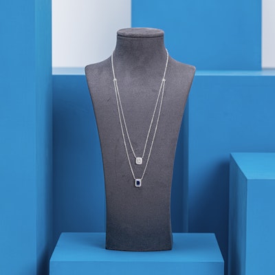 Imseeh Diamond Pendant & Chain II	