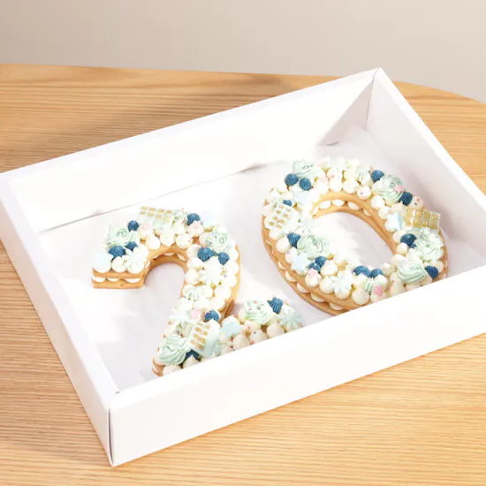Cake Boutique Cake Number Shape