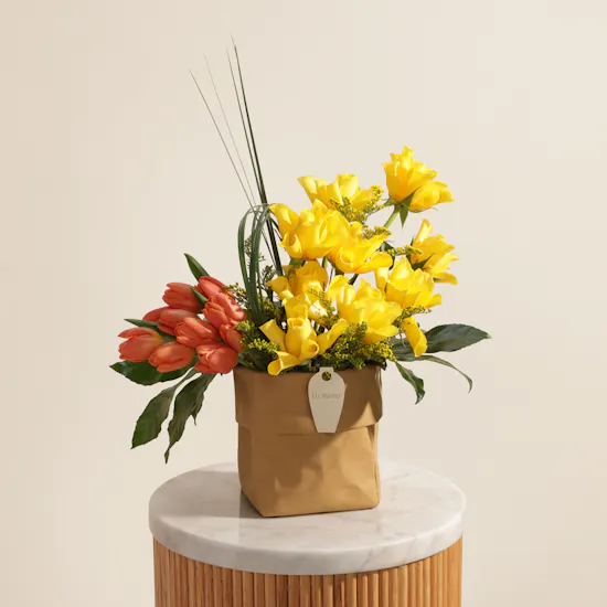Sunset Flower Vase