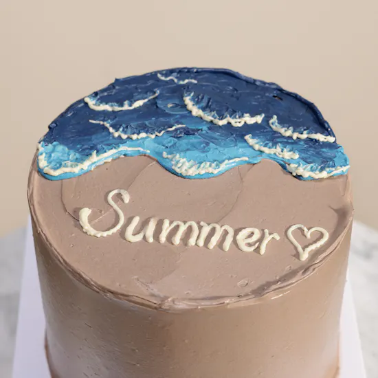 Floward Summer Beach Cake