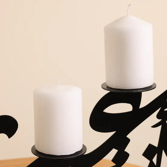 Floward You Are My Life Candles Holder with Candles