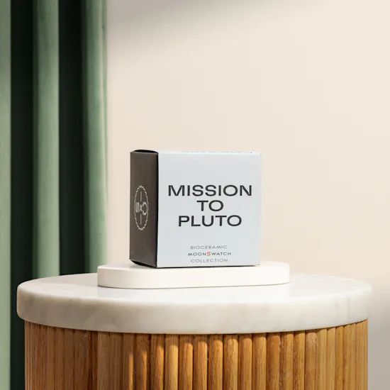 Omega Moon Swatch Mission to Pluto Watch