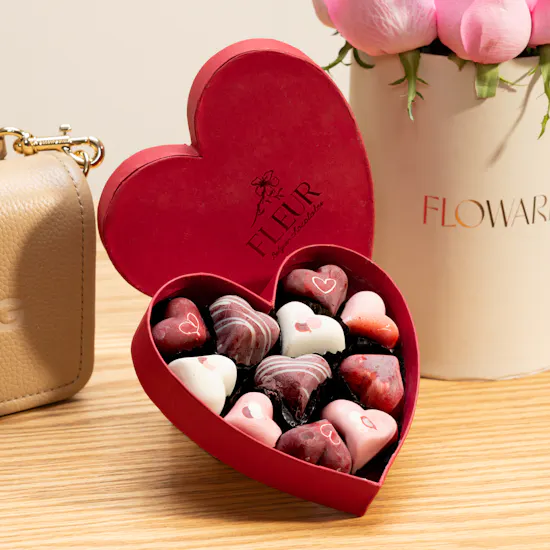 Marc Jacobs Mini Crossbody Bag | Fleur Belgian Chocolate Box and Stunning Flowers