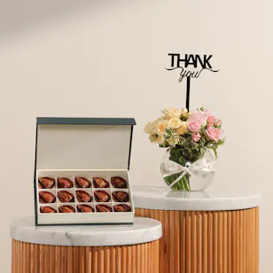 Floward Pecan Salted Caramel Small Chocolate Box | Forever Gratitude Flowers
