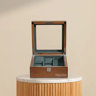 Heisse & Söhne  Borneaux 4+ Walnut Watch Box