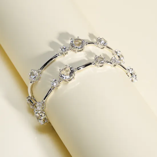 Swarovski Constellate Rhodium Plated Women's Bracelet