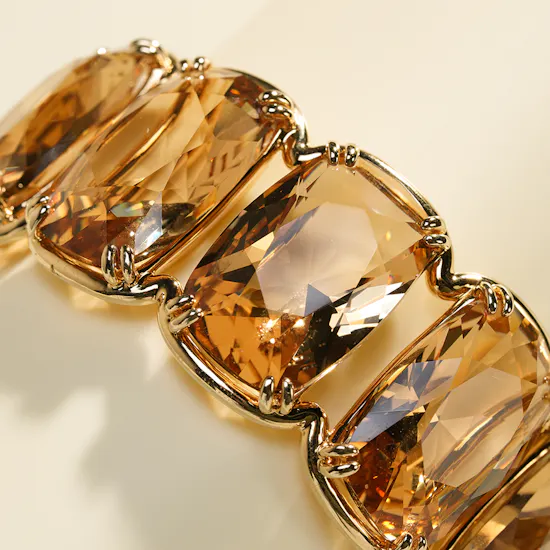 Swarovski Harmonia Gold Tone Cuff Women's Bangle