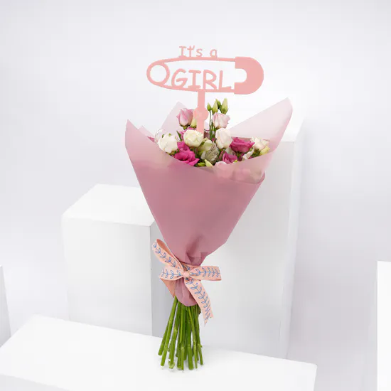 Pink Baby Girl Blooms Bouquet