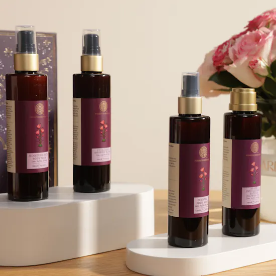 Forest Essentials Lime Saffron and Oudh Collection | Royal Vase