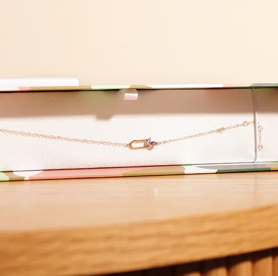 Miss L by L'azurde Gold with Colored Stones Bracelet