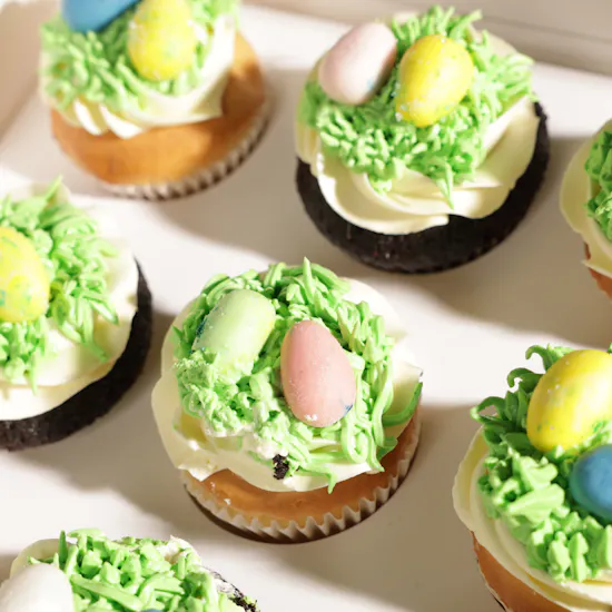 Noon Sweets Easter Egg Cupcake