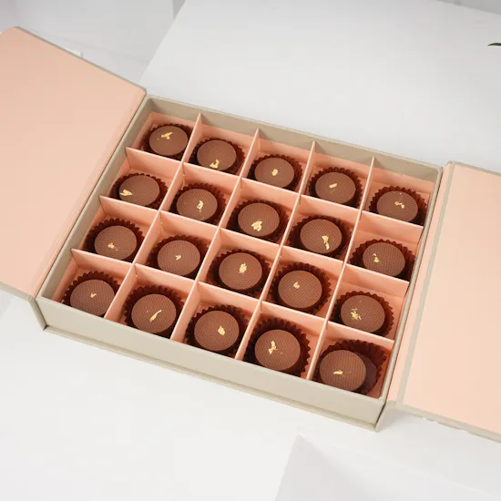 Floward Caramel Chocolate Box | Elegance Vase