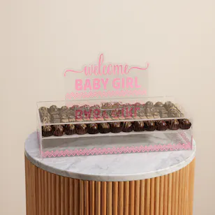 Revan Sweet Welcome Baby Girl Chocolate Box