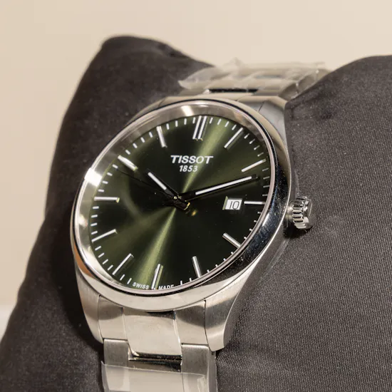 Tissot PR 100 Green Dial Men's Watch