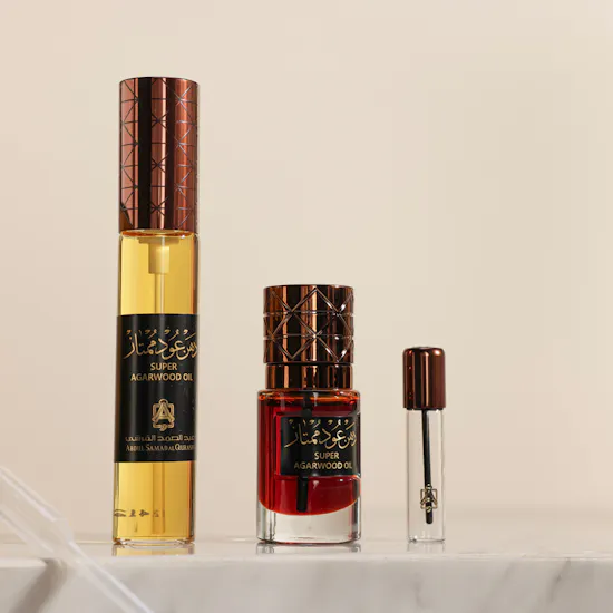 Abdul Samad Al Qurashi Super Agarwood Oil | Peach Roses Bouquet
