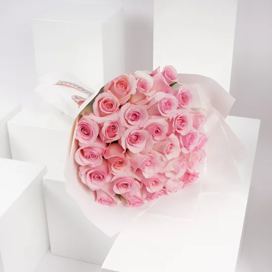 Beautiful Pink Rose Bouquet