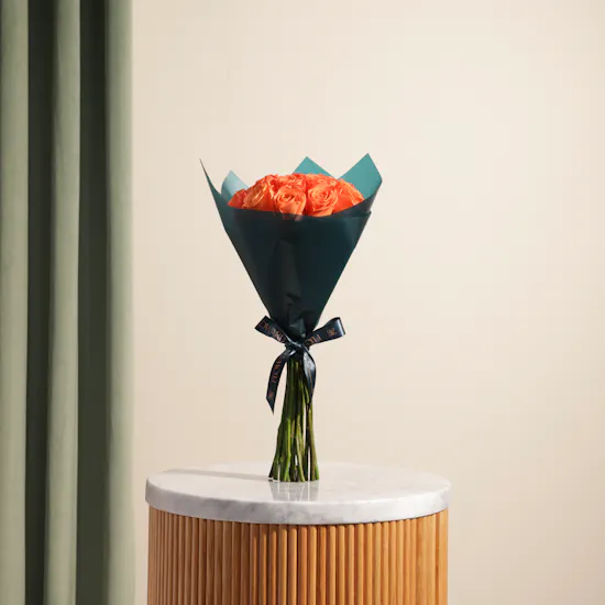 Autumn Glow Rose Bouquet