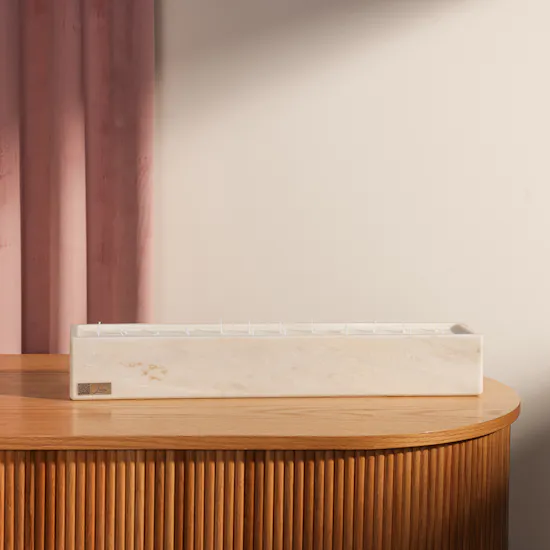 Lanai Beige Brush Short Candle