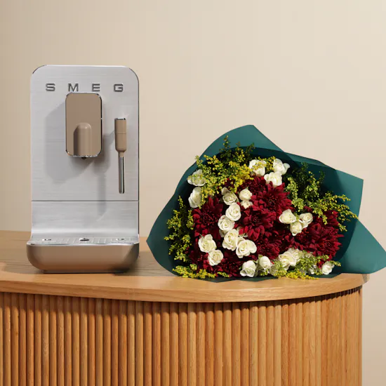 Smeg Retro Coffee Machine | Lovely Flowers