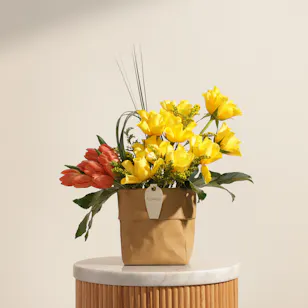 Sunset Flower Vase