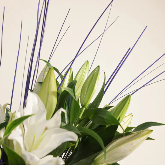 Whispering Petals Flower Vase