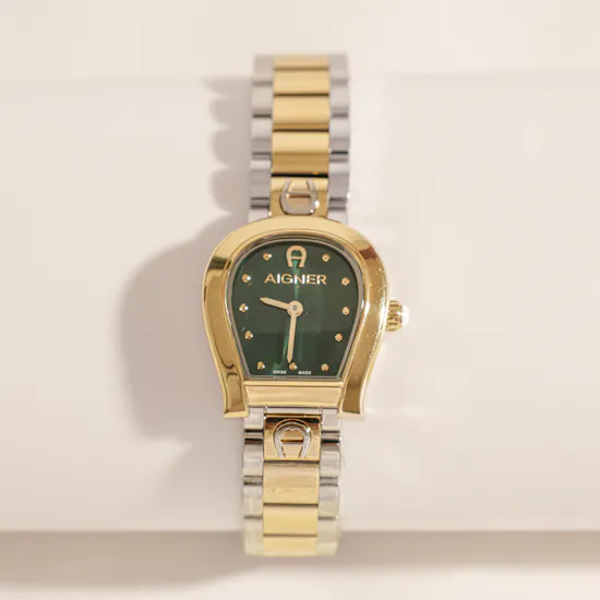 Aigner Fashion Silver and Gold Women's Watch